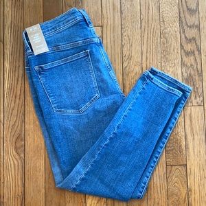 Madewell 9” mid rise skinny crop